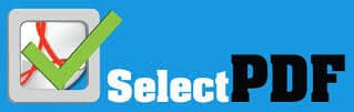 SelectPdf Library for .NET